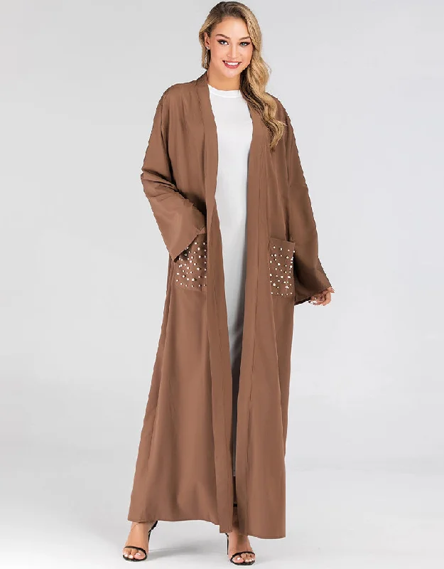 Pearl Pocket Abaya Dress: A Classic and Elegant Style for Muslim Women