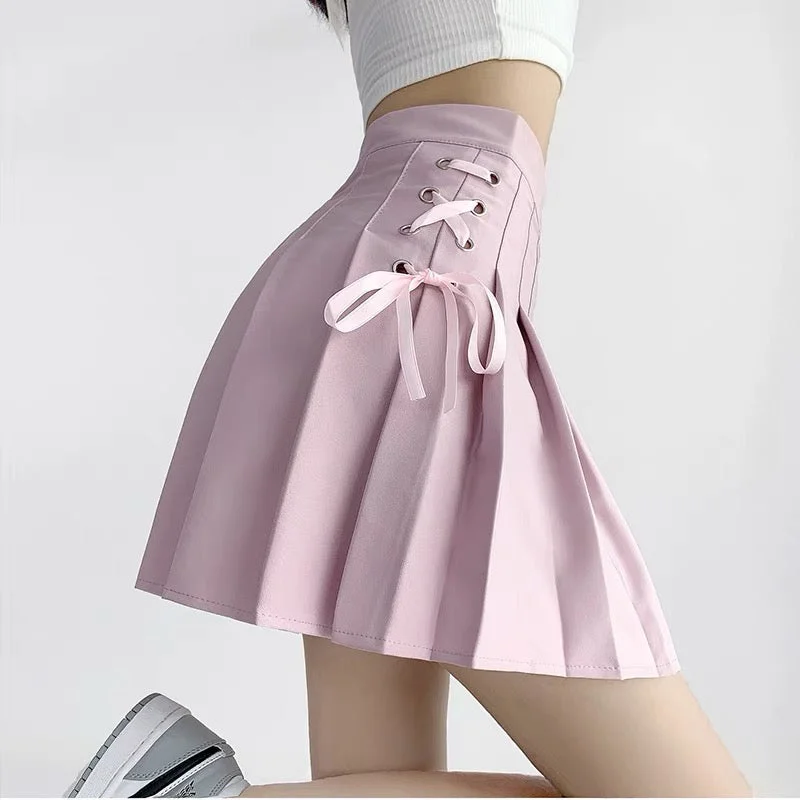 High waist pleated skirt PL51770