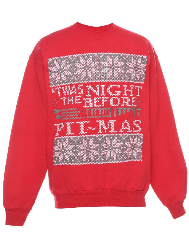 Festive Season Christmas Sweatshirt - S