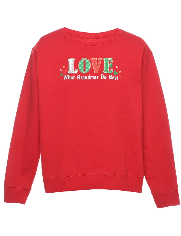 Festive Season Christmas Sweatshirt - XL